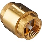 Gardena Messing-Zwischenventil: Rückschlagventil aus Vollmessing, 33.3 mm (G 1 Zoll)-Gewinde, z.B. zum Anschluss an Pumpen (7