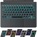 Uogic Type Cover per Microsoft Surface Go 3/2/Go, tastiera wireless Bluetooth ultra-sottile per Surface Go con retroilluminaz