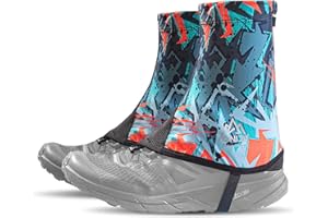 TRIWONDER Getry szlakowe, odporne na piasek, ochraniacze na nogi, do biegania, ochraniacze na buty, ochraniacze na kostki do wędrówek z plecakiem