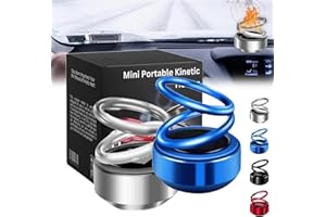 HOLIBAO Mini diffuseur cinétique portable, mini diffuseur cinétique portable, diffuseur solaire à double anneau rotatif automatique, diffuseur électrique, diffuseur cinétique portable pour chambre, éhicles,