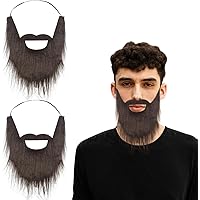 Parrucca Con Barba Boland - Travestimento Divertente Per Addii Al Celibato E Feste - Foto 2