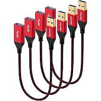 RIITOP USB 3.0 Extension Cable Short 0.3m (2 Pack), USB3.0 Type A Male - View #7