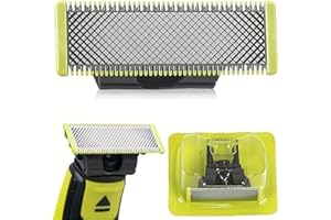 MDFULXG One Blade Lamette Ricambio,Lame di ricambio per Philips,in acciaio inossidabile resistente, per radere, regolare e rifinire,modello QP2520、QP2530、QP2630、QP6510、QP65XX、QP25XX