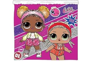 Kidparadise Snood polaire Lol Surprise - tour de cou intérieur fourré