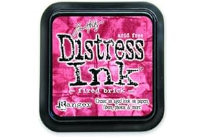 Ranger Tim Holtz Tampone di Inchiostro Distress, Cotto, 7.5x7.5x8 cm 7 unità