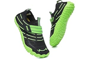 PiDaGlobal Zapatos de Agua Calcetines Descalzos de Secado rápido Antideslizante para Niñas Niños Piscina de Playa Natación para Buceo Ejercicio