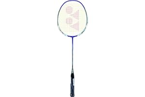 Yonex Nanoray NEUF 10 F (Rouge Vert Bleu) et 20 (Silver-blue Argent-orange) Raquette de badminton Raquette 2017 4U/G5 cordée avec une coque de demi-longueur