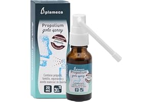 PLAMECA Propolium Gola Spray Frescor Mentolado, con Própolis, Tomillo, Equinácea y Aceite Esencial de Mentha Piperita, 20 ml