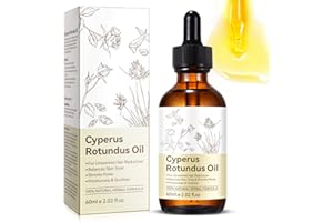 ‎QUANHAO Cyperus Rotundus Oil for Hair Removal 60 ml, 100% Natural Cyperus Rotundus Öl for the Body Hair, Inhibits Hair Growth, Moisturises and Soothes