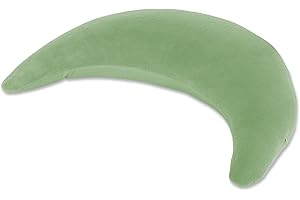 Kinderhaus Blaubär Set Theraline Plüschmond Stillkissen & Bauchstützkissen mit Stoffwindel Schmuse- und Lesekissen | Kopf- und Nackenkissen | gefüllt mit Mikroperlen