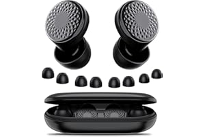 SKBA Ear Plugs for Sleep Noise Cancelling -45dB, Customized Soft Earplugs for Concert, 0 Pressure, Reusable Ear Plug for Noise Reduction with Case & 8 Eartips, for Sleep, Working, Studying, Traveling