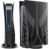 HEYSTOP Cover Frontalino Piastra di Ricambio Compatibile con PS5 Console, Piastra Laterale Rigida Custodia Cover Skin Compati