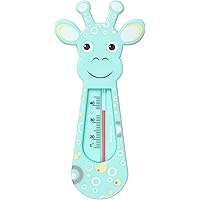 BabyOne Schwimmendes Badethermometer, Design: Giraffe, babysicher, Analog