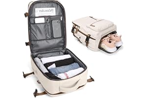 BJLFS Borse da Cabina per Ryanair 40×20×25 Bagaglio a Mano Easyjet 45×36×20 Borsa Zaino da Viaggio, Zaino da trekking,Zaino Casual per laptop da 14 pollici per scuola con porta di USB