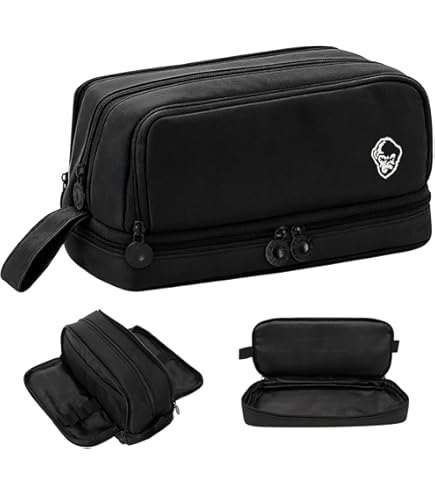 NUOLUX 72-Fach Federmäppchen Schwarz - Stifteorganizer Für Schule & Büro