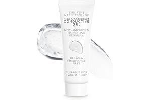 Rio Conductive Gel, Highly Conductive Gel for EMS Machine, TENS Machine, RF & Circulation Boosting Devices, Improves Conductivity & Increases Stimulation, Skin Friendly, Irritation Free, Scent Free