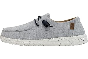 HEY DUDE HEYDUDE Wendy Chambray - Zapatos Estilo Mocasín para Mujer