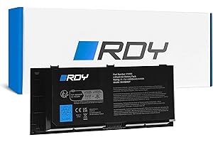 RDY Laptop Batería FV993 FJJ4W PG6RC R7PND RY6WH T3NT1 DWG4P V7M28 FVWT4 para DELL Precision M4600 M4700 M4800 M6600 M6700 M6800 (Capacidad: 4000 mAh 11.1V)