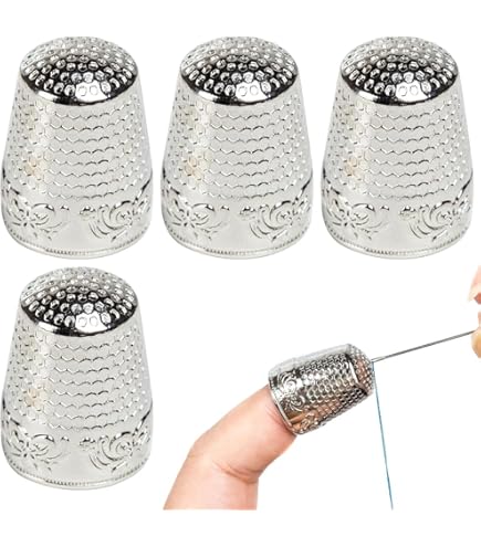 Prym Ditale Ergonomico Soft Comfort - Arancia, Taglie S/M/L, Per Cucito Confortevole