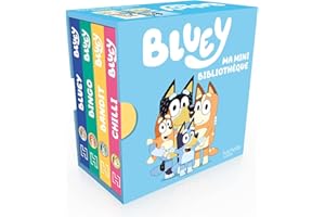 Ma mini bibliothèque: Coffret en 4 volumes : Bluey ; Bingo ; Bandit ; Chili