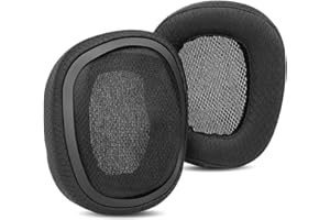 ACCOUTA Profesjonalne wymienne nauszniki kompatybilne z Logitech G935 G933 G633 G533 G233 bezprzewodowy zestaw słuchawkowy do gier nauszniki z oddychającą tkaniną i wysokiej jakości pianką