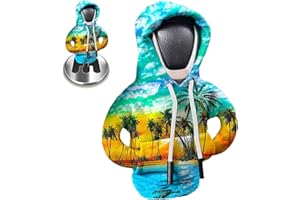 HUAYEEX Schalthebel Hoodie, Auto Schaltknauf Abdeckung, Schaltknauf Hoodie, Hoodie Für Gangschaltung, Lustige Hoodies Schalthebel Dekoration, Schaltknauf Überzug Für Auto Interieur Dekoratives