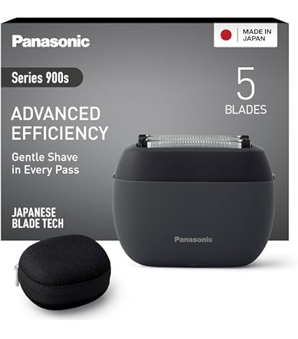 Panasonic Compact Shaver for Men and Women, On-the-Go Travel Razor