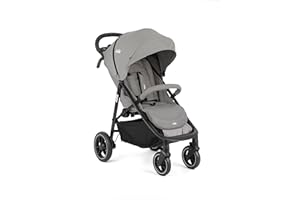 Joie Litetrax™ Buggy, kompakt faltbar, kompatibel mit Reisesystemen, Einhand-Liegeverstellung, vorwärtsgerichtet – Geburt bis 4 Jahre (0–22 kg), Farbe Pebble