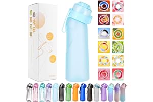 FIENZA Air Botella con cápsulas de pods, Air Water Bottle juego de iniciación, Botellas sin BPA cápsulas de sabor perfumadas 0 tazas de azúcar y agua para exteriores