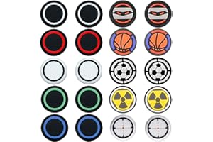 MISTER GIVER 20 Grips Mando ps5 | Grips para ps4 | Funda de Mando ps5 | thumbstick ps5 | Cubre Joystick Xbox One Series X/S | Tapas Joystick ps4 | Ps5 Accesorios | Grips ps5