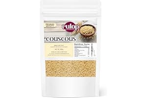 Rulop Pearl Couscous 800g, Vegan Friendly Middle Eastern Toasted Pasta Packed in a Resealable Pouch to Mantain Freshness