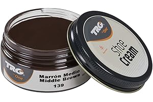 TRG The One - Crema Protectora para Calzado de Cuero a base de ceras | Betún para Zapatos de Piel y Piel Sintética | Nutre, da brillo y mantiene el color | Shoe Cream