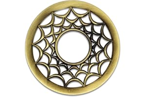 Hion Scented Candle Topper Illuma Lid Jars Cover Shade Sleeves, Help Burn More Evenly, Candle Accessories Decorations Increases Atmosphere Party Gifts for Women(Net Golden)