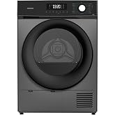 Cecotec Clothes Dryer Heat Pump 8 kg Bolero Dresscode Dry 8330 Steel, 15 programs, Class E, Functions such as Automatic Dryin