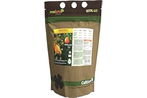 CULTIVERS Engrais Organique pour Agrumes 1 kg. Engrais 100% Organique et Naturel d'origine Microgranulée. des Performances supérieures