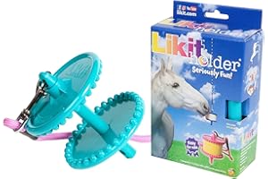 Likit Holder - Equine Boredom Relief: Aqua