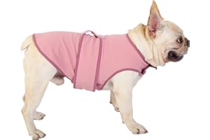 Sychien Dog Thunder Jacket Calming Anxiety Shirt,Thunder Vest for Extra Large boy Girl Dogs,Pink XL