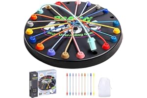 PMUEUFF Brainy Knots Gioco da Tavolo Logica, Rope Challenge Strategia per Bambini dai 3 Anni e Adulti, Puzzle di Corda Colorata Ritorta, Giochi di Famiglia con Allenamento per Concentrazione