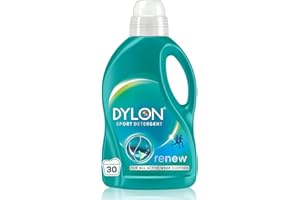 Dylon Sport Detergent (30 Wash Loads), Liquid Laundry Detergent for Active Wear Clothes, Sport Detergent renewing in every wash with optimal results in 10 washes