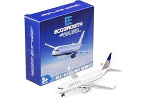EcoGrowth Model Plane American United Plane Model Airplane Plane for Collection & Gifts