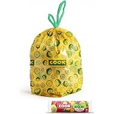 Cook B&uuml;zg&uuml;l&uuml; Kokulu &Ccedil;&ouml;p Torbası, B&uuml;y&uuml;k Boy (Limon) 65 x 70 cm (10 Adet/Rulo)
