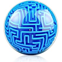 3D Labyrinth Würfel Puzzle - Denkspiel Für Gehirntraining
