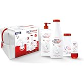 Lactovit - Lactourea Repair Body Gift Set Toiletry Bag | Complete hygiene routine and restorative hydration for dry and extra