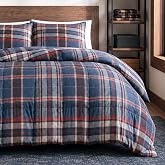 Eddie Bauer - USHSA51123489 Shasta G&ouml;l&uuml; Yorgan Seti, King, Lacivert