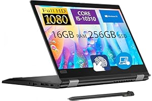 Lenovo ThinkPad L13 Yoga Gen 1 Touchscreen 2 in 1 Laptop, 13.3" FHD, Intel Core i5-10310U, 16GB RAM, 256GB SSD, Stylus Pen, Windows 11 Pro (rinnovato)
