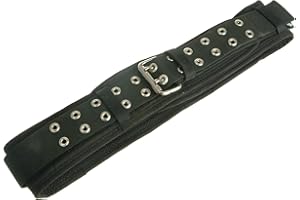 CUSTOM LEATHERCRAFT Kunys EL5623 3-Inch Padded Comfort Belt