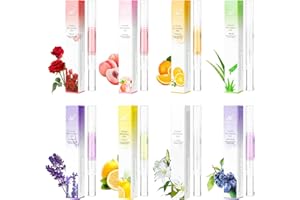 LOPHE Olio per Unghie e Cuticole, 8 Pezzi Penna per Olio Set di Oli per Cuticole, Trattamento delle Unghie, Nail Moisturizer, Nail Care Pen Formula Non Grassa