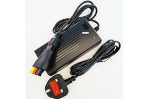 XSPORTS Lithium Golf Charger for Powakaddy Plug N Play FW3/5/7 Red/Yellow/Black Adapter