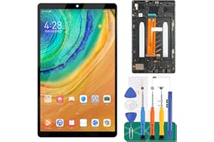 SRJTEK Écran LCD de rechange pour Samsung Galaxy Tab A7 Lite SM-T225 SM-T225 Touch Digitizer Assembly SM-T220, SM-T225N (noir avec cadre?