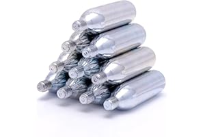 restube Liss 10 Pezzi Cartuccia di Co2 16 G con Filettatura